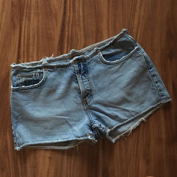 Calvin Klein vintage Y2K Mariah Carey waist cutoffs - Picture 1 of 6